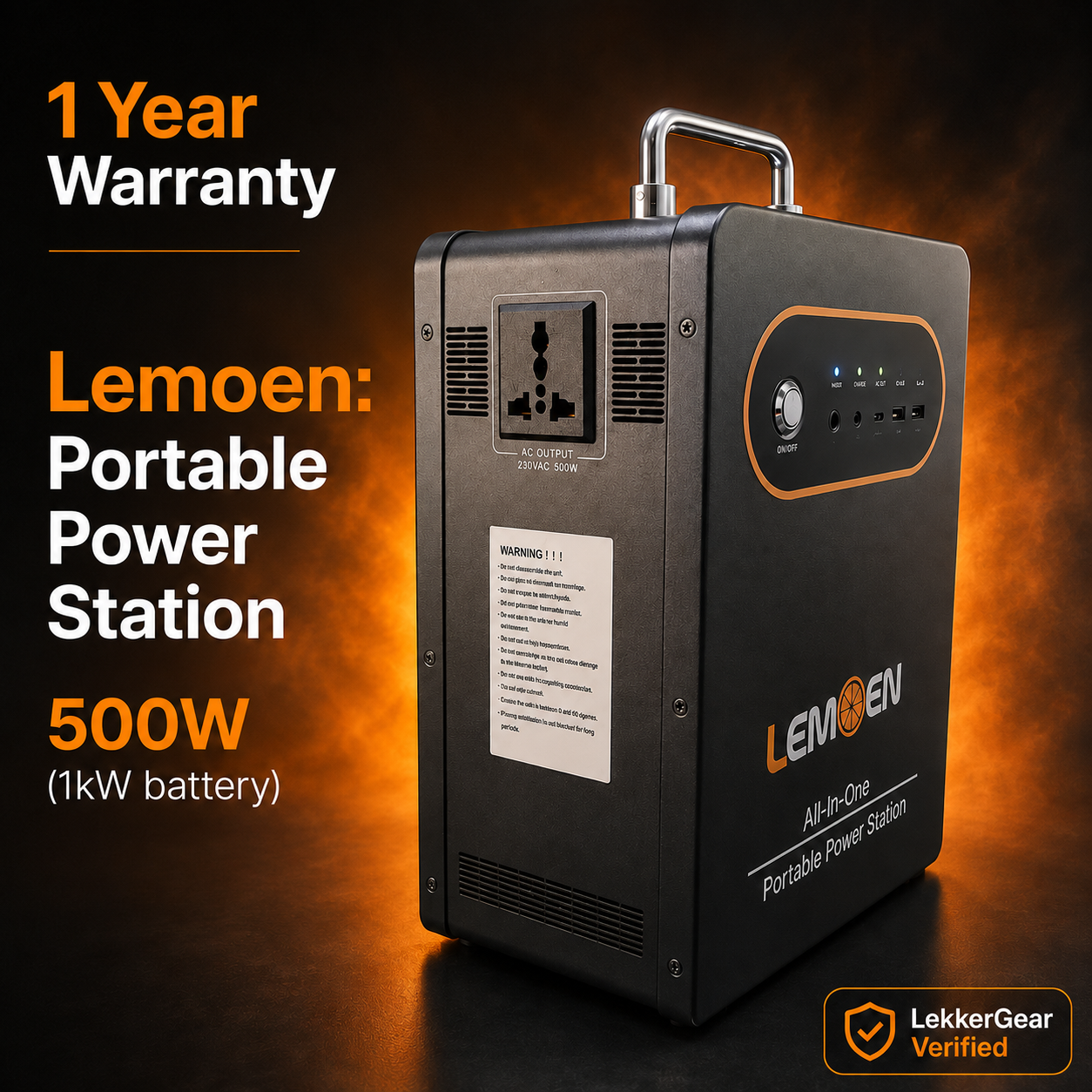 Portable Power Station 500W